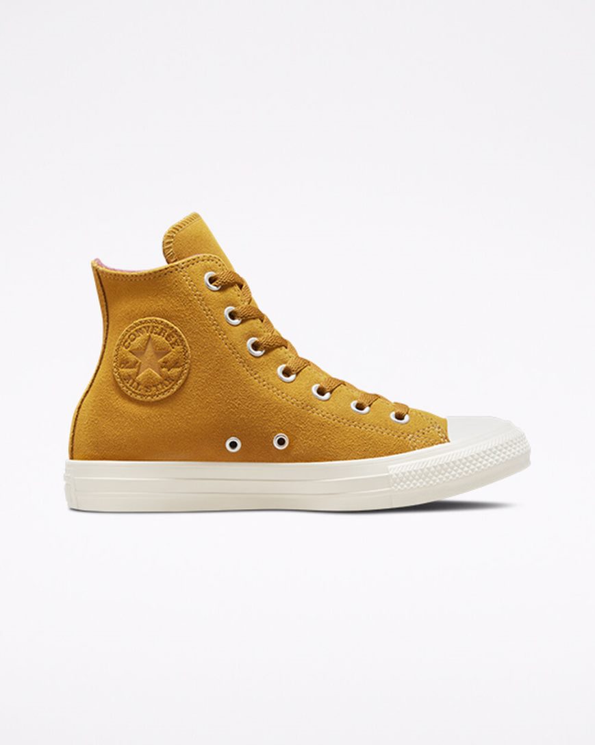 Dámské Boty Vysoké Converse Chuck Taylor All Star Classic Žluté | CZ OPZH58